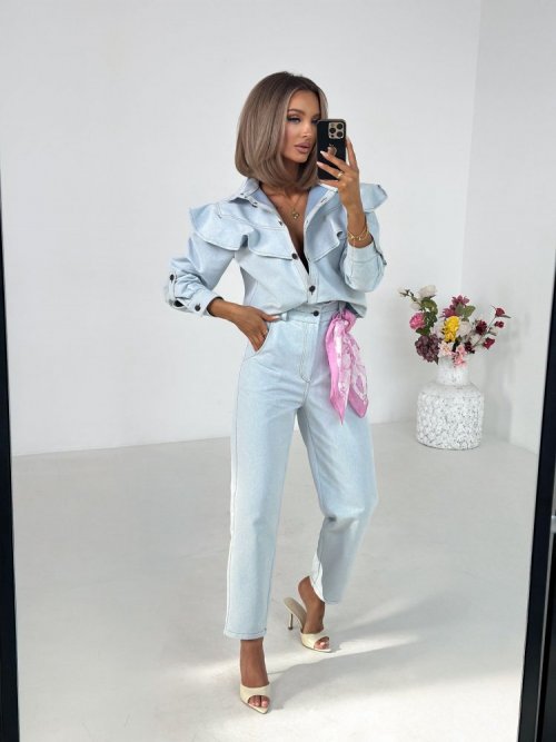 Katana jeansowa FRESIA jasny jeans