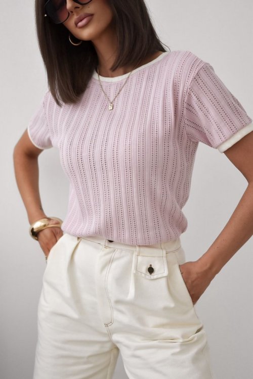 T-shirt AZURRA różowy