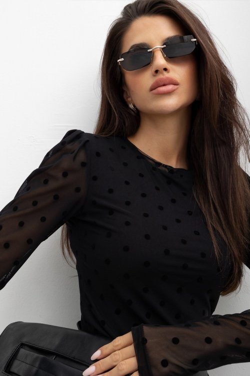 Bluzka z siateczki MIA dots