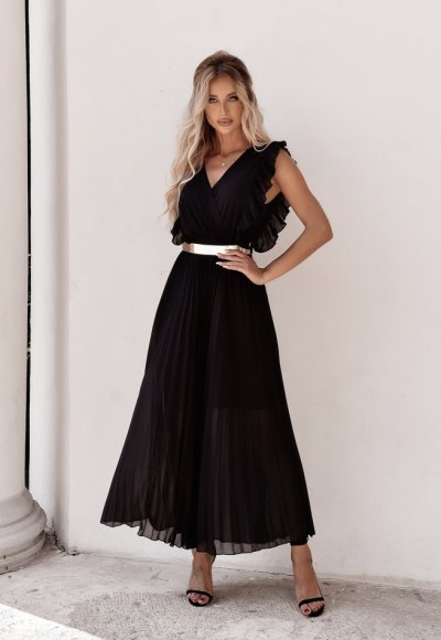 Sukienka BUTTERFLY czarna