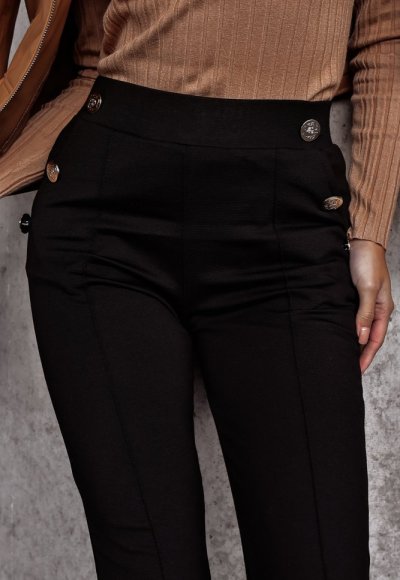 Spodnie legginsy FABIOS czarne 2