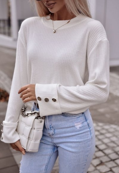 Sweter MASSIMO biały