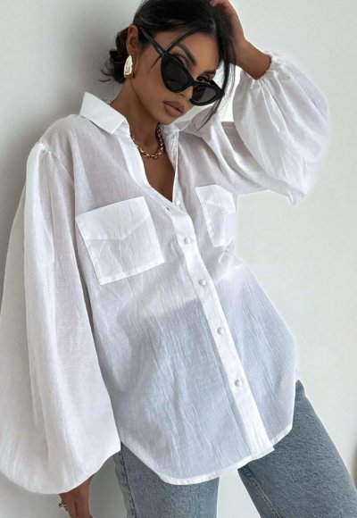 Koszula MEMPHIS biała 2