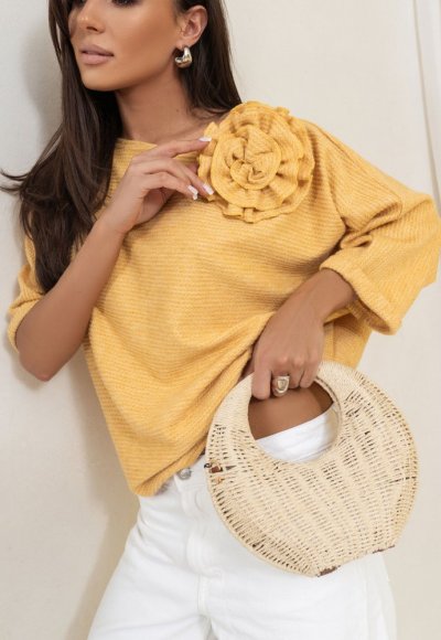 Sweter WENDY żółty 1