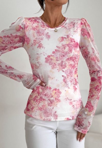 Bluzka z siateczki MIA flower touch 4