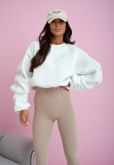 Legginsy FABIOS beżowe 1