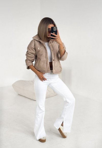 Kurtka AIRIS beżowa