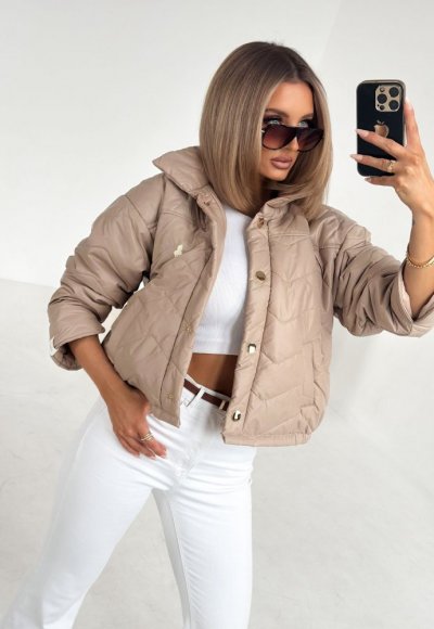 Kurtka AIRIS beżowa 1