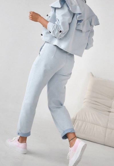 Spodnie jeansowe CHILLIN jasny jeans 7