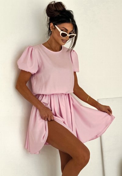 Sukienka SANTORINI cukierkowy róż