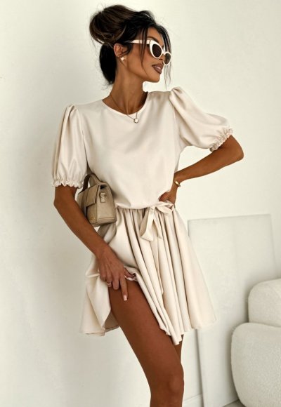 Sukienka SANTORINI beż 1