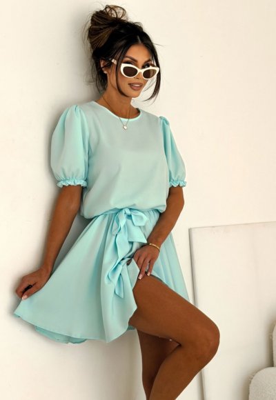 Sukienka SANTORINI turkus 3