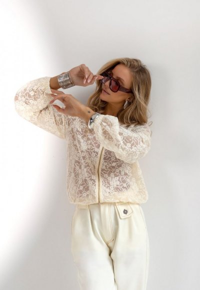 Bomber LAUREEN śmietankowa 3