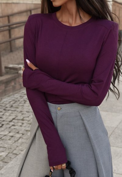 Bluzka SIMPLE fioletowa