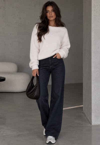 Sweter ALPAKA kremowy