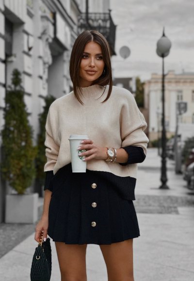 Sweter SAGE beżowy